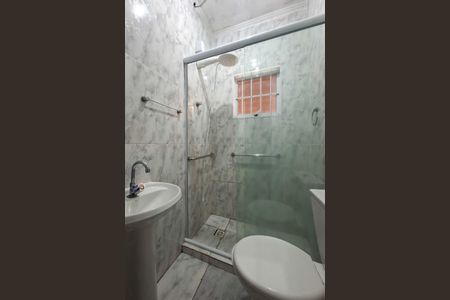 Banheiro  de casa para alugar com 1 quarto, 70m² em Balneario Japurá, Praia Grande