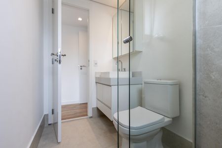 Apartamento para alugar com 110m², 3 quartos e 2 vagasQuarto 1 - Banheiro da Suite