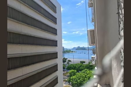 Vista do quarto  de apartamento para alugar com 1 quarto, 22m² em Botafogo, Rio de Janeiro