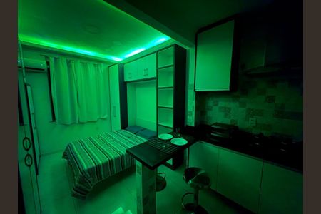 Apartamento para alugar com 22m², 1 quarto e sem vagaLuz Led- Quarto 