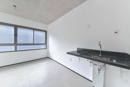 Cozinha de kitnet/studio para alugar com 1 quarto, 18m² em Santo Amaro, São Paulo