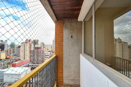 Varanda da Sala  de apartamento para alugar com 1 quarto, 56m² em Centro, Campinas