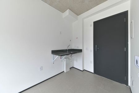 Cozinha de kitnet/studio para alugar com 1 quarto, 18m² em Santo Amaro, São Paulo