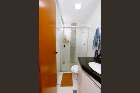 Banheiro da Suíte de apartamento à venda com 2 quartos, 131m² em Paquetá, Belo Horizonte