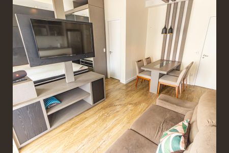 Sala de apartamento para alugar com 1 quarto, 42m² em Vila Regente Feijó, São Paulo