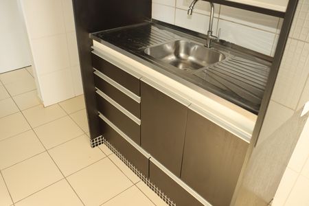 Cozinha de apartamento para alugar com 2 quartos, 58m² em Bairro Jardim Nossa Senhora das Graças, Cotia