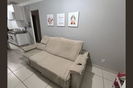 Sala de apartamento para alugar com 2 quartos, 49m² em Dona Zulmira, Uberlândia