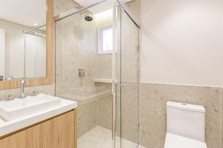 Apartamento à venda com 82m², 3 quartos e 1 vaga Apartamento à venda com 82m², 3 quartos e 1 vagaBanheiro Social