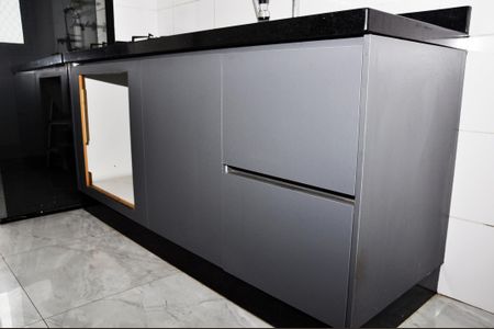 Apartamento para alugar com 49m², 2 quartos e 1 vaga Apartamento para alugar com 49m², 2 quartos e 1 vagaDetalhe - Cozinha Americana