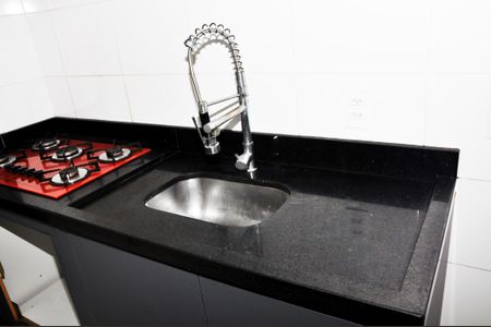 Apartamento para alugar com 49m², 2 quartos e 1 vaga Apartamento para alugar com 49m², 2 quartos e 1 vagaDetalhe - Cozinha Americana