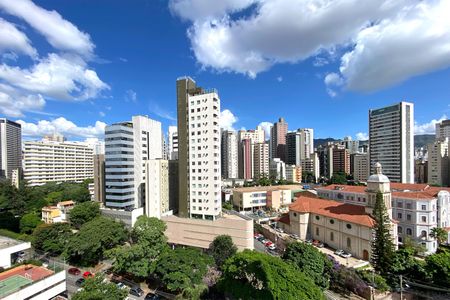 Vista da Sala de apartamento à venda com 3 quartos, 78m² em Funcionários, Belo Horizonte