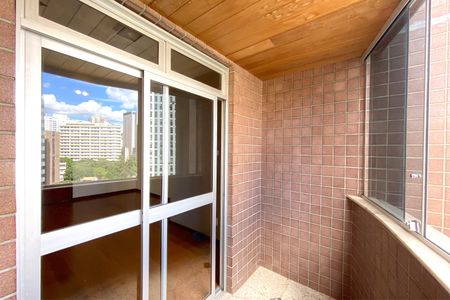 Varanda da Sala de apartamento à venda com 3 quartos, 78m² em Funcionários, Belo Horizonte