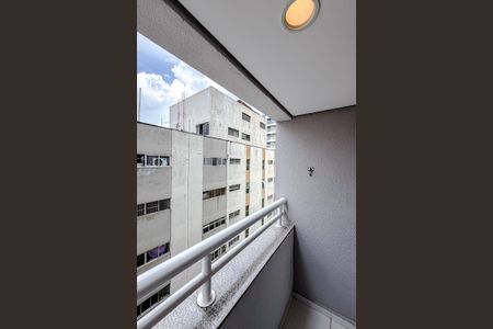 Varanda da Sala de kitnet/studio à venda com 1 quarto, 37m² em Vila Mariana, São Paulo