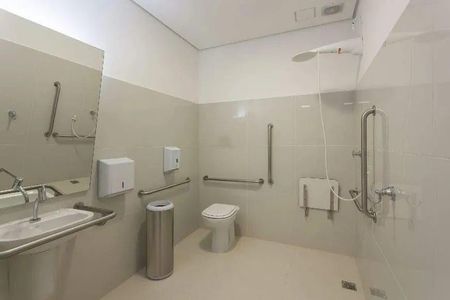 Banheiro  de kitnet/studio à venda com 1 quarto, 22m² em Cidade Jardim, Belo Horizonte