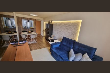 Sala de apartamento à venda com 2 quartos, 69m² em Nova Suíça, Belo Horizonte