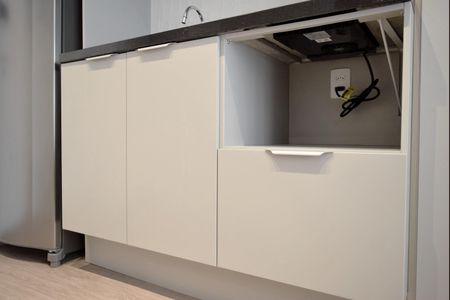 Studio à venda com 27m², 1 quarto e sem vagaCozinha