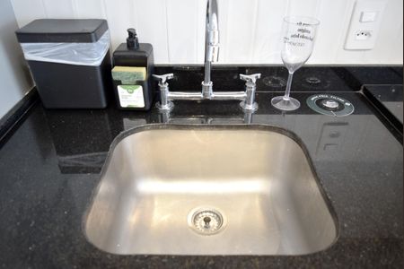 Studio à venda com 27m², 1 quarto e sem vagaCozinha