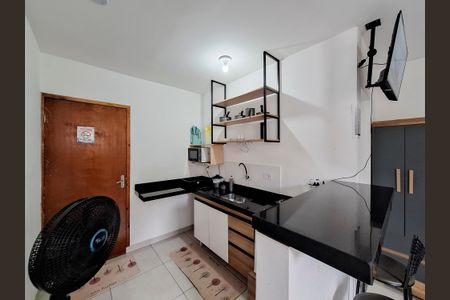 Cozinha de kitnet/studio para alugar com 1 quarto, 35m² em Santana, São Paulo