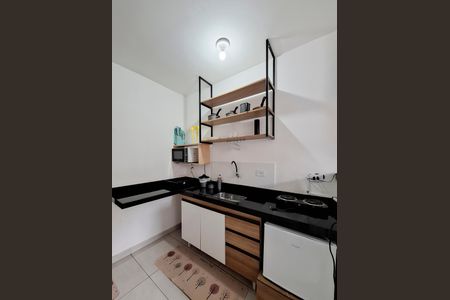 Cozinha de kitnet/studio para alugar com 1 quarto, 35m² em Santana, São Paulo