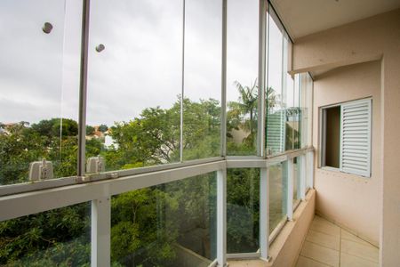Varanda da sala de apartamento para alugar com 3 quartos, 116m² em Vila Eldizia, Santo André