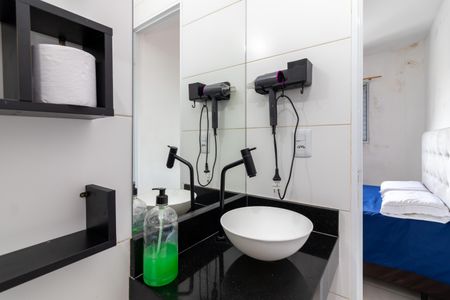 Banheiro de apartamento para alugar com 1 quarto, 35m² em Santana, São Paulo