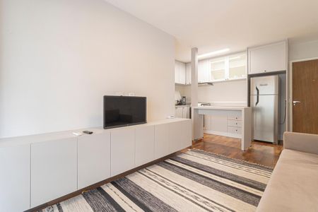 Sala de apartamento à venda com 1 quarto, 44m² em Vila Nova Conceição, São Paulo