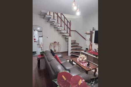 Sala de casa à venda com 3 quartos, 169m² em Jardim Las Vegas, Santo André