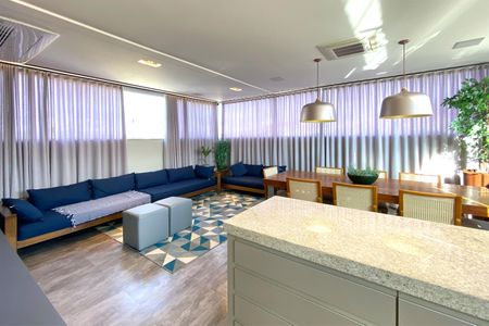 Sala de Estar de apartamento à venda com 3 quartos, 140m² em Nova Vista, Belo Horizonte