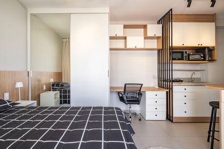 Studio de kitnet/studio para alugar com 1 quarto, 22m² em Vila Madalena, São Paulo