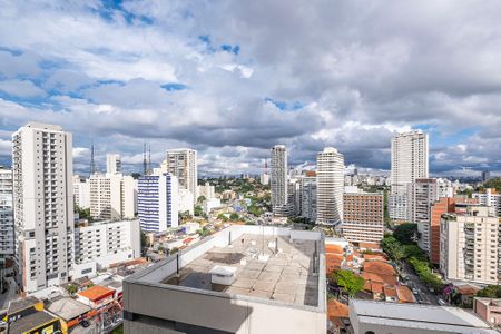 Studio - Varanda de kitnet/studio para alugar com 1 quarto, 22m² em Vila Madalena, São Paulo