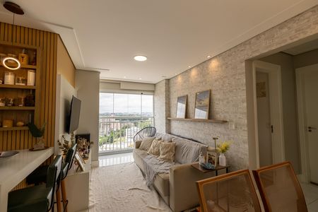Apartamento para alugar com 61m², 2 quartos e 1 vagaSala_cozinha - Conjugada