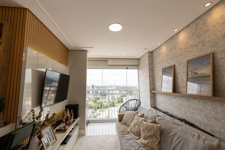 Apartamento para alugar com 61m², 2 quartos e 1 vagaSala_cozinha - Conjugada