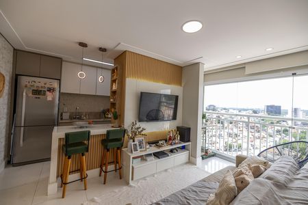 Apartamento para alugar com 61m², 2 quartos e 1 vagaSala_cozinha - Conjugada