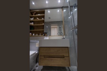 Apartamento para alugar com 61m², 2 quartos e 1 vagaBanheiro da suite