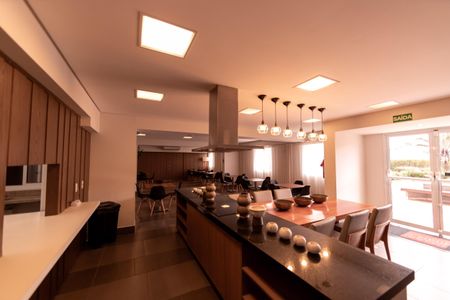 Apartamento para alugar com 61m², 2 quartos e 1 vagaÁrea comum - Salão de festas