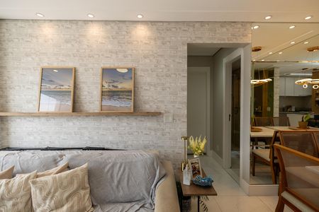 Apartamento para alugar com 61m², 2 quartos e 1 vagaSala_cozinha - Conjugada