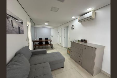 Sala de apartamento para alugar com 1 quarto, 49m² em Alphaville Industrial, Barueri
