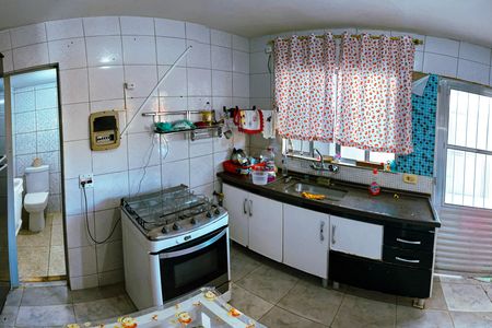 Cozinha de casa para alugar com 1 quarto, 37m² em Vila Morse, São Paulo
