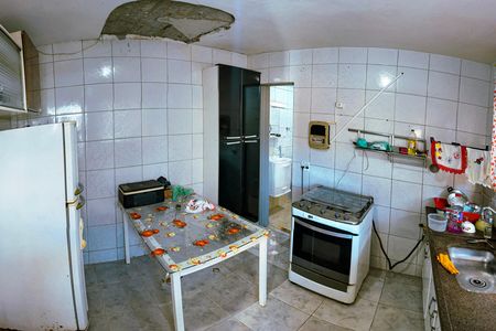 Cozinha de casa para alugar com 1 quarto, 37m² em Vila Morse, São Paulo