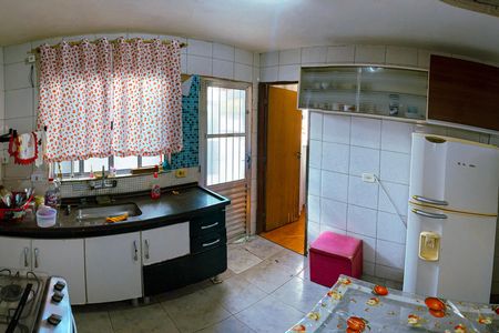 Cozinha de casa para alugar com 1 quarto, 37m² em Vila Morse, São Paulo