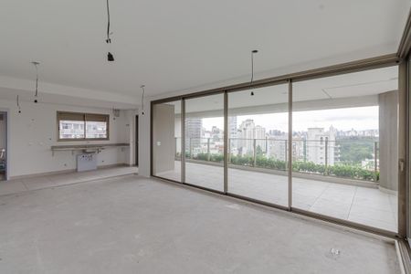 Sala de apartamento à venda com 3 quartos, 221m² em Indianópolis, São Paulo