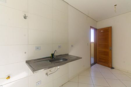 Apartamento à venda com 43m², 2 quartos e sem vagaCozinha e Área de Serviço
