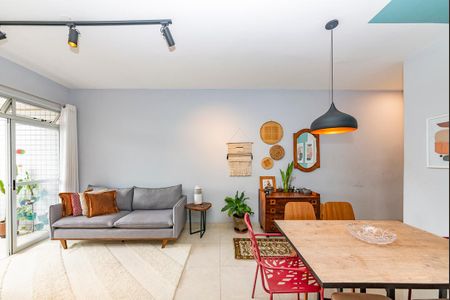 Sala de apartamento para alugar com 3 quartos, 90m² em Nova Granada, Belo Horizonte