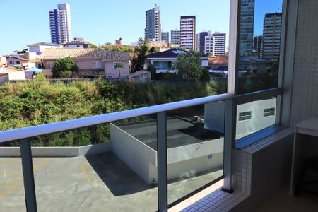 Varanda da Sala de apartamento para alugar com 1 quarto, 45m² em Caminho das Árvores, Salvador