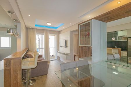 Sala/Cozinha de apartamento à venda com 2 quartos, 58m² em Centro, Canoas