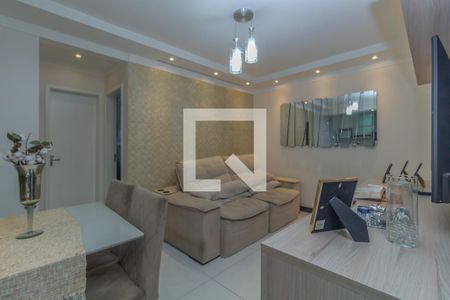 Sala de apartamento à venda com 2 quartos, 51m² em São Gabriel, Belo Horizonte