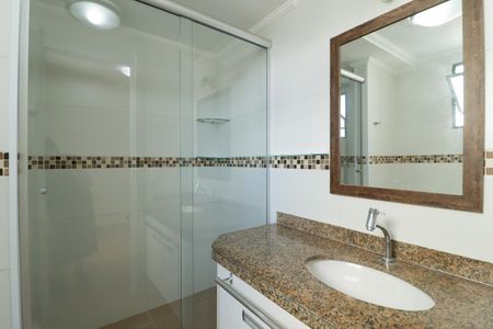 Apartamento para alugar com 82m², 3 quartos e 2 vagas Apartamento para alugar com 82m², 3 quartos e 2 vagasBanheiro da Suíte