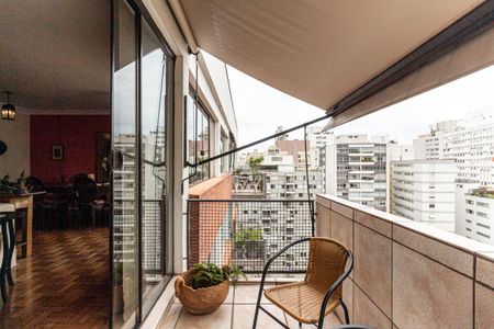 Varanda da Sala de apartamento à venda com 2 quartos, 170m² em Santa Cecilia, São Paulo