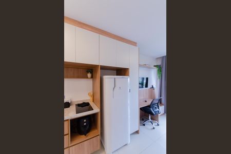 Studio para alugar com 25m², 1 quarto e sem vaga Studio para alugar com 25m², 1 quarto e sem vagaCozinha