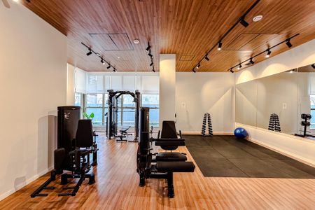 Studio para alugar com 24m², 1 quarto e sem vaga Studio para alugar com 24m², 1 quarto e sem vagaÁrea comum - Academia